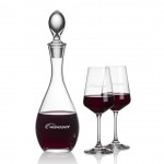 Logo Branded Malvern Decanter & Cannes Wine