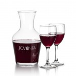 Personalized Summit Carafe & Carberry Wine