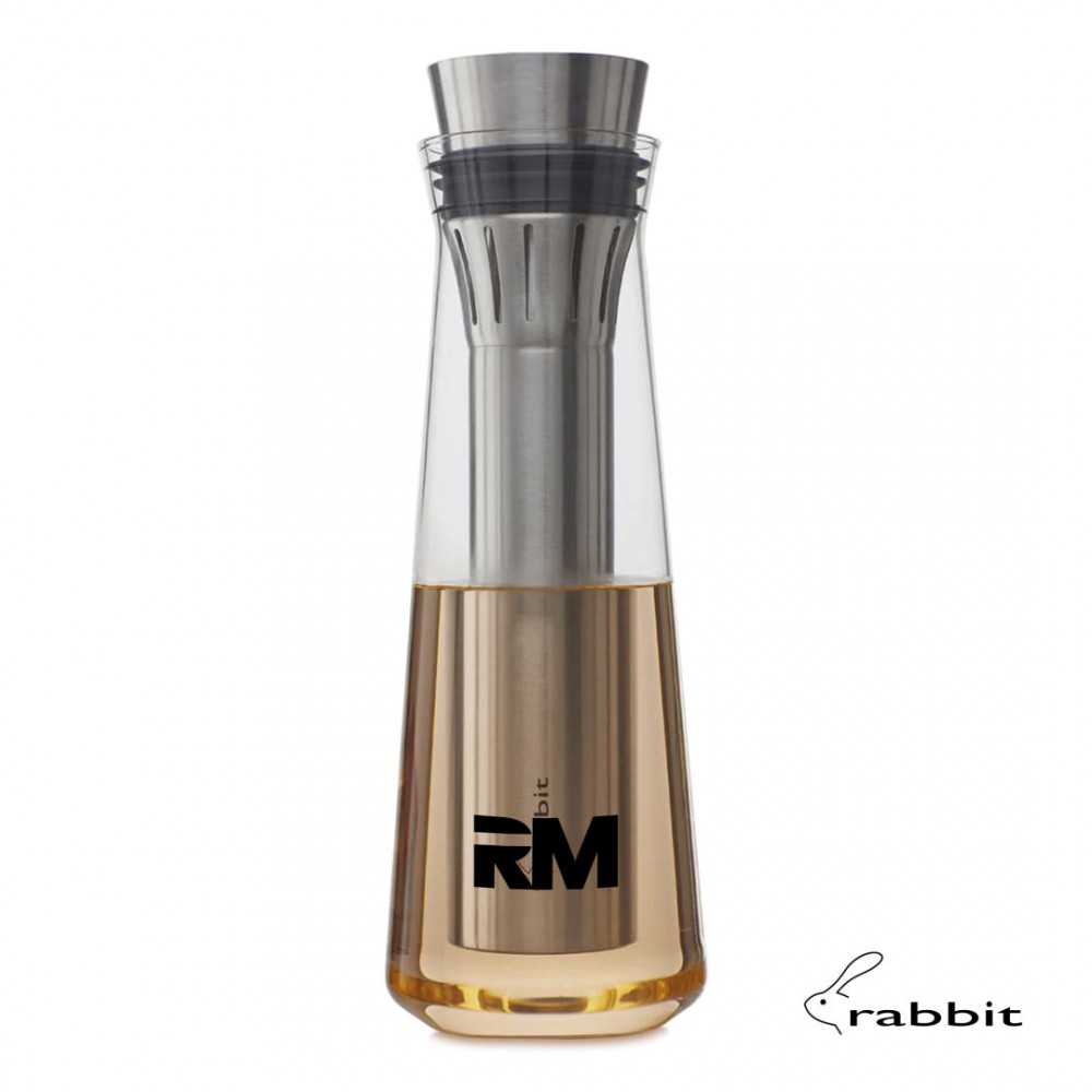 rabbit Wine Chilling Carafe with Logo