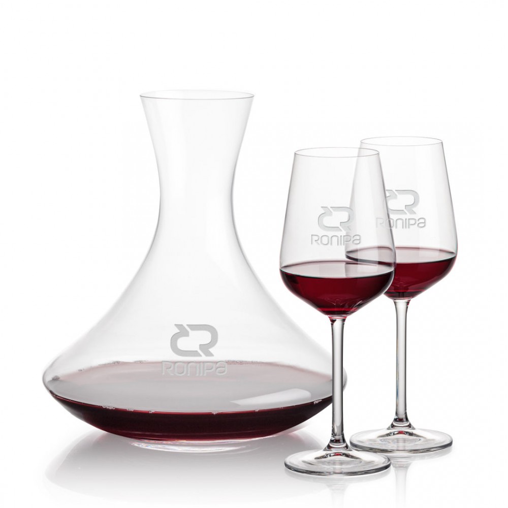 Senderwood Carafe & Elderwood Wine with Logo Senderwood Carafe & Elderwood Wine with Logo