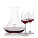 Senderwood Carafe & Elderwood Wine with Logo