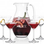 St Tropez Pitcher & 4 Coleford Cocktail with Logo