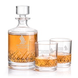 Heceta Decanter Set with Logo