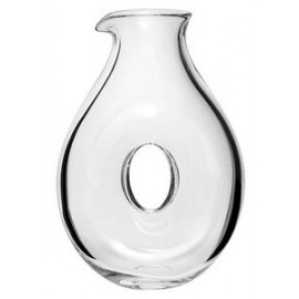 Crystal Oval Decanter with Logo
