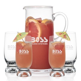 Logo Branded Rexdale Pitcher & 4 Marland Cocktail