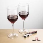 Swiss Force Opener & 2 Belmont Wine - Red with Logo