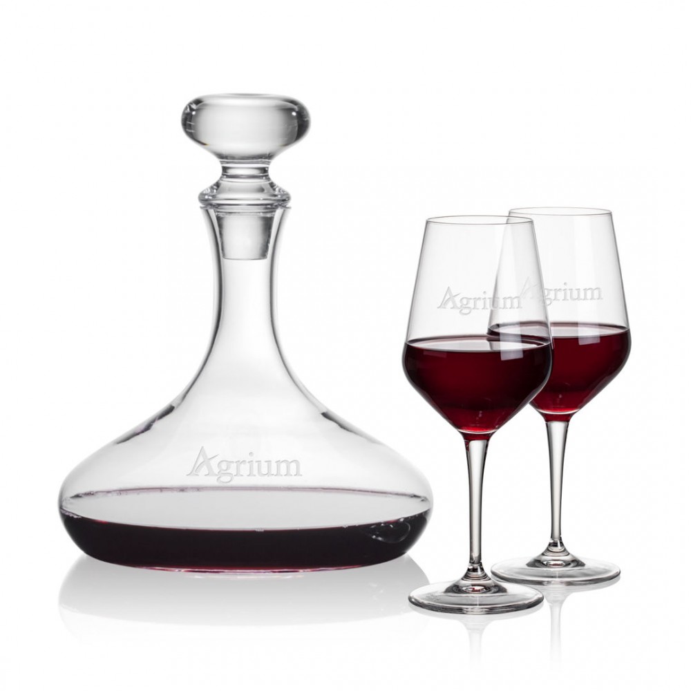 Custom Stratford Decanter & Germain Wine Custom Stratford Decanter & Germain Wine