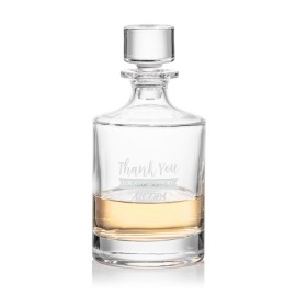 Monterey Decanter & Lid with Logo