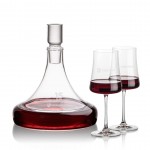 Ashby Decanter & Dakota Wine with Logo
