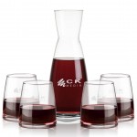 Personalized Winchester Carafe & 4 Telford Stemless