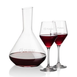 Custom Terrassa Carafe & 2 Bengston Wine  Custom Terrassa Carafe & 2 Bengston Wine