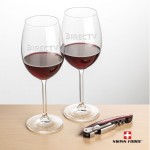 Swiss Force Opener & 2 Blyth Wine - Red with Logo