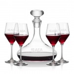 Promotional Stratford Decanter & 4 Bengston Wine