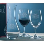 Riedel Ouverture Crystal Wine Set w/Decanter & 2 Glasses with Logo