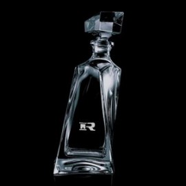 Custom Bonham Decanter - 24oz Crystalline  Custom Bonham Decanter - 24oz Crystalline