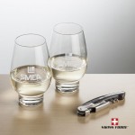 Customized Swiss Force Opener & 2 Glenarden Wine - Black