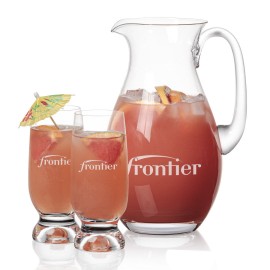 St Tropez Pitcher & 2 Marland Cocktail with Logo  St Tropez Pitcher & 2 Marland Cocktail with Logo