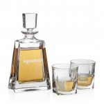 Riddell Decanter Set with Logo