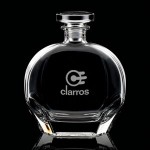 Personalized Belfast Decanter & Lid - 25oz Crystalline