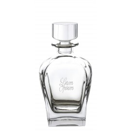 Crown Spirit Decanter, 700 ml, 23.67 oz with Logo