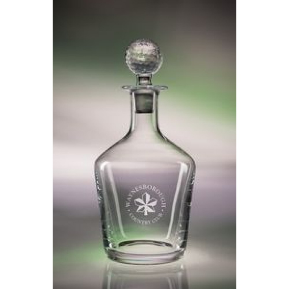 34 Oz. Craft Decanter with Logo 34 Oz. Craft Decanter with Logo