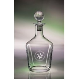 34 Oz. Craft Decanter with Logo