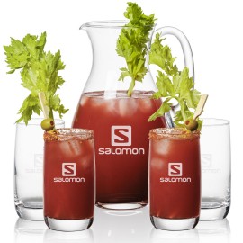 Customized Charleston Pitcher & 4 Sandown Beverage