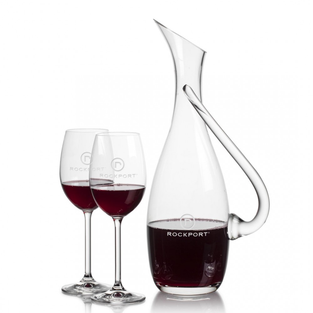 Custom Uxbridge Carafe & Woodbridge Wine Set Custom Uxbridge Carafe & Woodbridge Wine Set