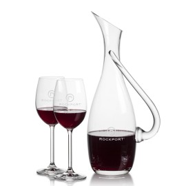 Custom Uxbridge Carafe & Woodbridge Wine Set