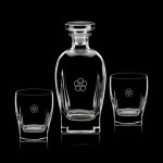 Collingwood Decanter & 2 Old Fashioned Custom Imprinted