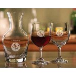 Logo Branded Tyler Tasting Set w/ Wine Carafe & 2 Wine Glasses
