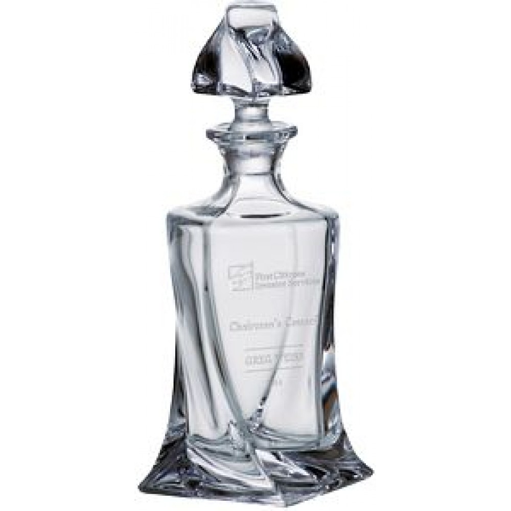 Custom Westgate Quadro Decanter (17 Oz.) Custom Westgate Quadro Decanter (17 Oz.)