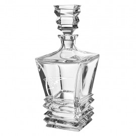 Westgate Citadel Crystal Decanter (28 oz.) with Logo