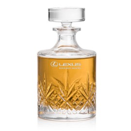 Personalized Brinkley Decanter & Lid - 24oz Crystalline