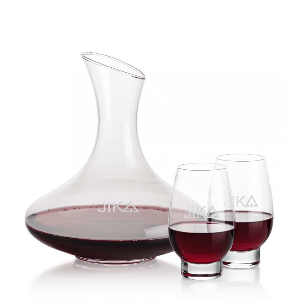 Promotional Innisfil Carafe & Glenarden Stemless Wine