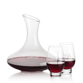 Promotional Innisfil Carafe & Glenarden Stemless Wine