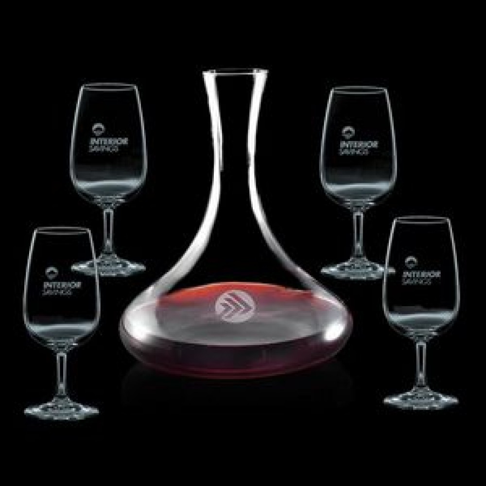 Promotional Vantage Carafe & 4 Wine Promotional Vantage Carafe & 4 Wine
