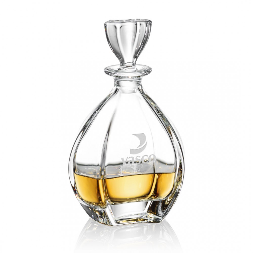 Telford Decanter with Logo Telford Decanter with Logo