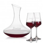 Custom Hampton Carafe & Connoisseur Wine