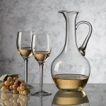 Deane Carafe & 2 Wine Glasses Logo Branded
