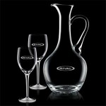 WGG! Deane Carafe & 2 Wine Custom Imprinted