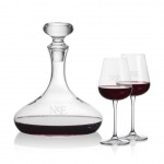 Stratford Decanter & 2 Breckland Wine with Logo