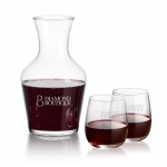 Promotional Summit Carafe & Crestview Stemless Wine