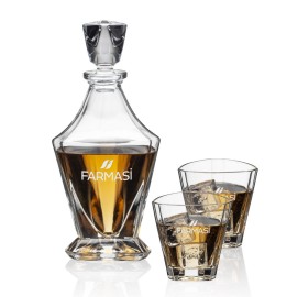Promotional Arellano Decanter & 2 On-the-Rocks