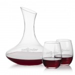 Promotional Hampton Carafe & Redmond Stemless Wine