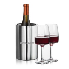 Jacobs Wine Cooler & 2 Cherwell Wine with Logo  Jacobs Wine Cooler & 2 Cherwell Wine with Logo