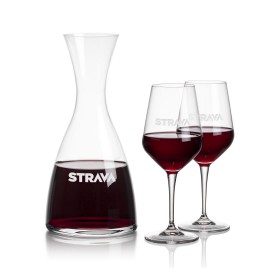 Barham Carafe & 2 Germain Wine with Logo  Barham Carafe & 2 Germain Wine with Logo