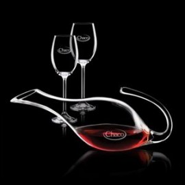 Reyna Carafe & 2 Wine with Logo  Reyna Carafe & 2 Wine with Logo