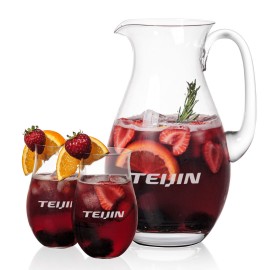 Customized St Tropez Pitcher & 2 Avondale Beverage