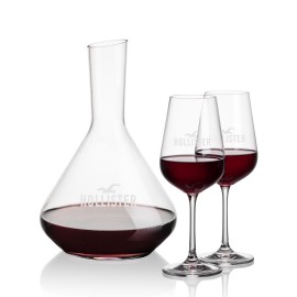 Terrassa Carafe & Laurent Wine with Logo